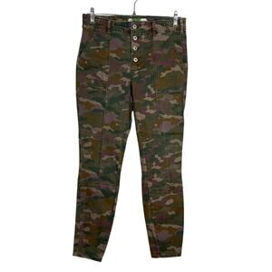 Anthropologie camo pants size 29 skinny